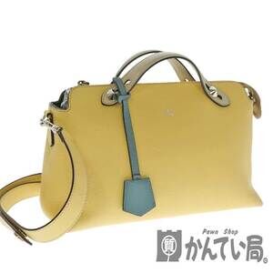 FENDI By The Way Bag Shoulder Pastel Yellow Ivory White Blue